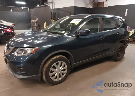 2016 Nissan Rogue S из США, поврежденный, VIN KNMAT2MV4GP734977